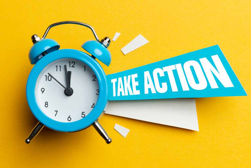 take action